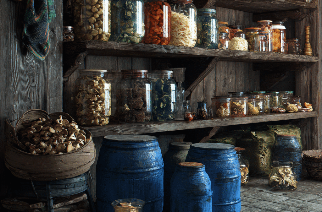 Kiszonki i suszone grzyby – naturalne źródło zdrowia i smaku