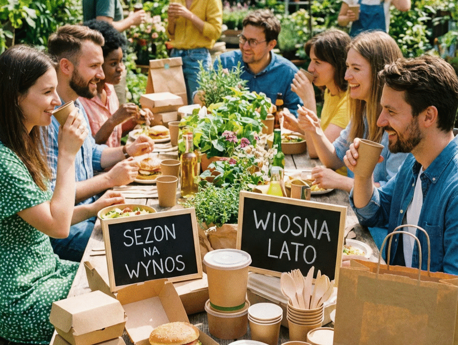 Sezon na wynos: Jakie opakowania wybrać na wiosenne eventy i letni ogródek?